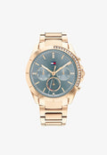 Tommy Hilfiger Watch - rosegold&blue