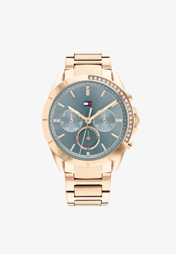 Tommy Hilfiger Watch - rosegold&blue