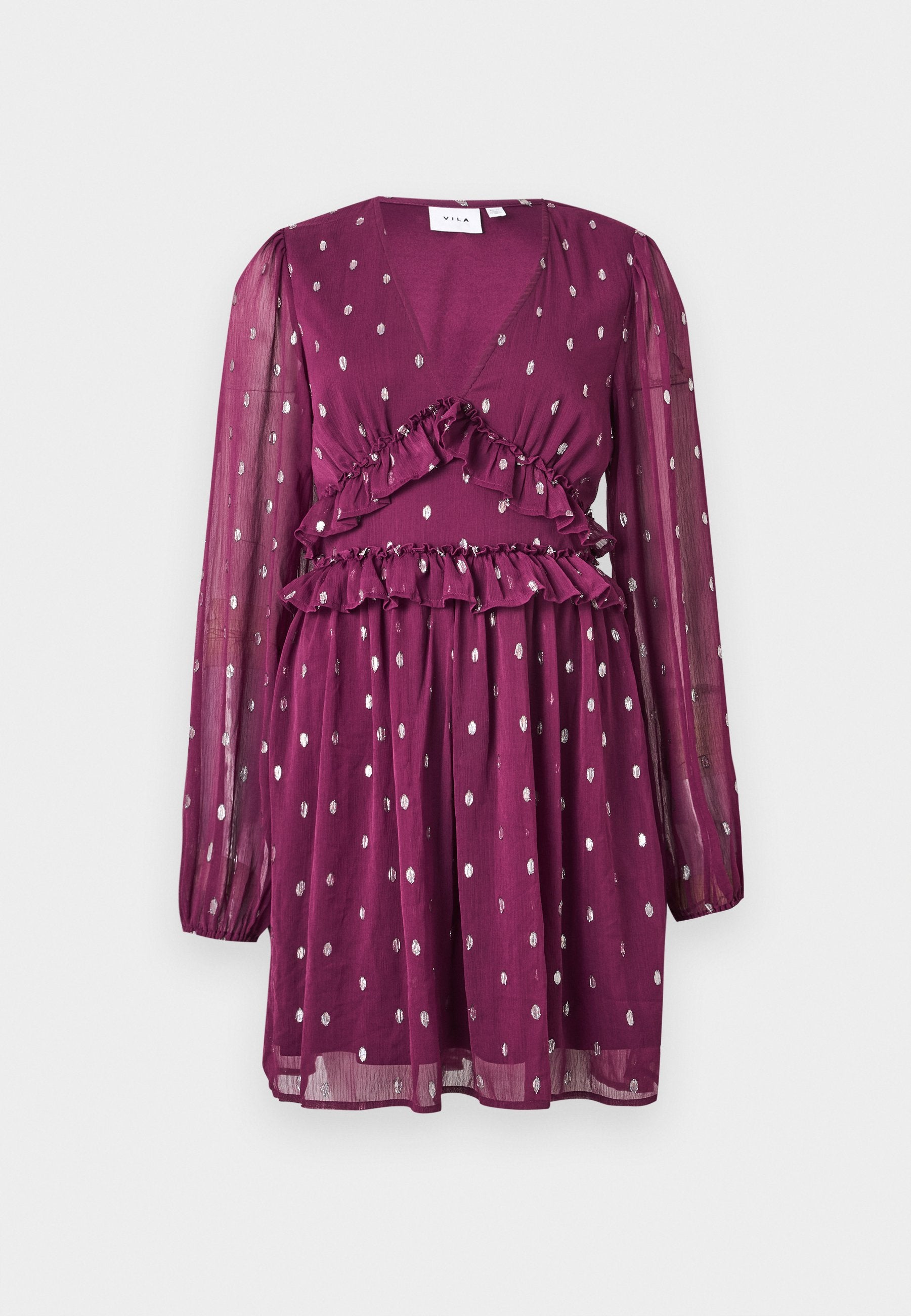 VILA VITOMMI V NECK DRESS