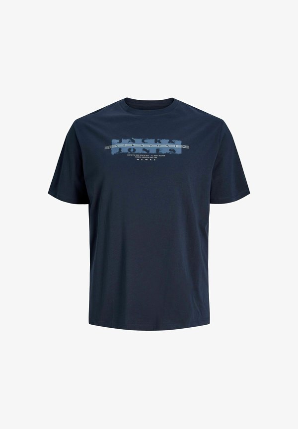 Jack & Jones Plus Size - Print T-shirt - outer space