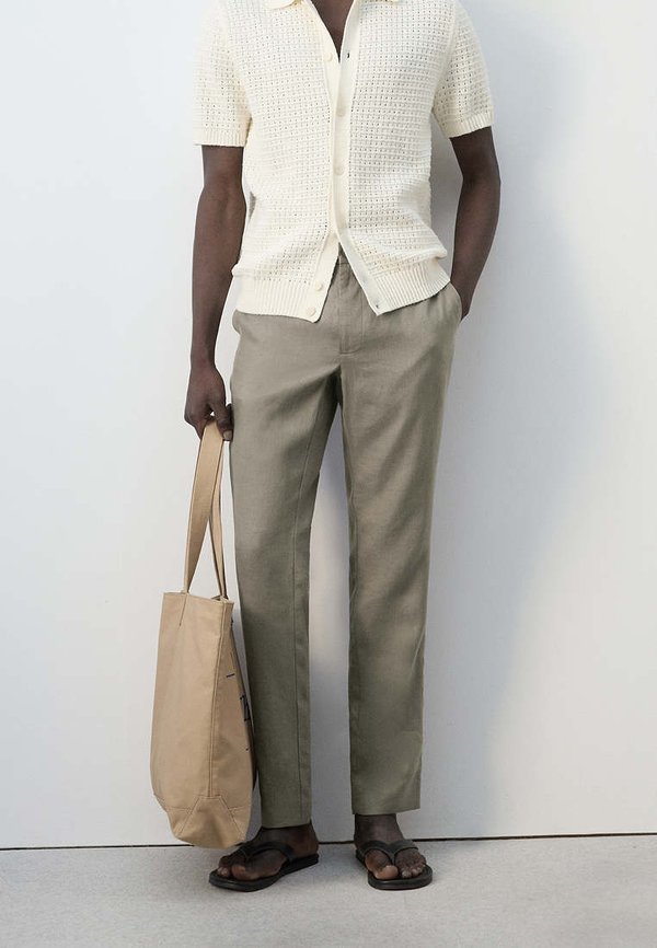 Mango ADULT - Trousers - grey
