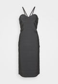 Hervé Léger ICON STRAPPY SWEETHEART MIDI DRESS