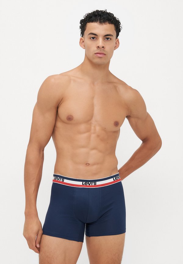 Levi's® MEN LOGO 2 PACK - Boxer briefs - blue/grey