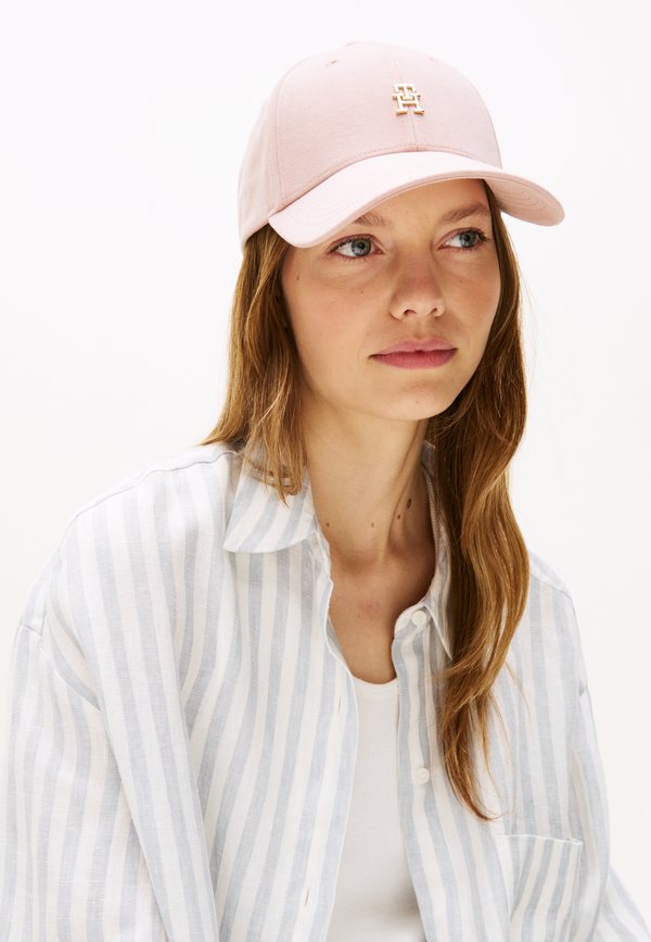 Tommy Hilfiger CHIC MONOGRAM - Cap - foggy pink