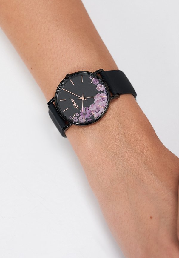 s.Oliver MODERN STATEMENT - Watch - schwarz