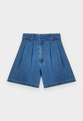 ONLY ONLLUKA - Denim shorts - medium blue denim
