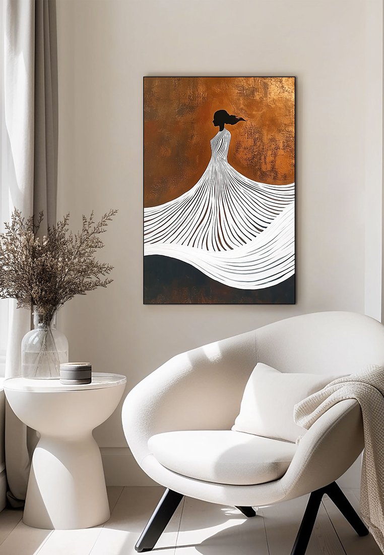 Orange Wallz DANCING DRESS