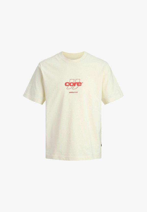 Jack & Jones T- - Print T-shirt - sweet corn