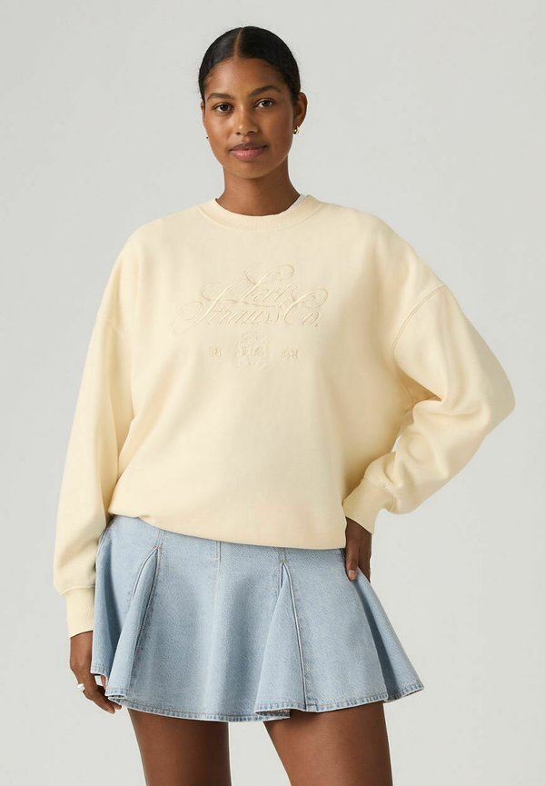 Levi's® VINTAGE CREW ROY - Sweatshirt - royale fancy script neutrals