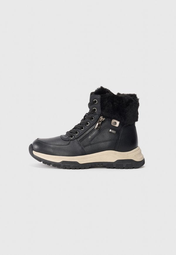 TOM TAILOR Winter boots - black