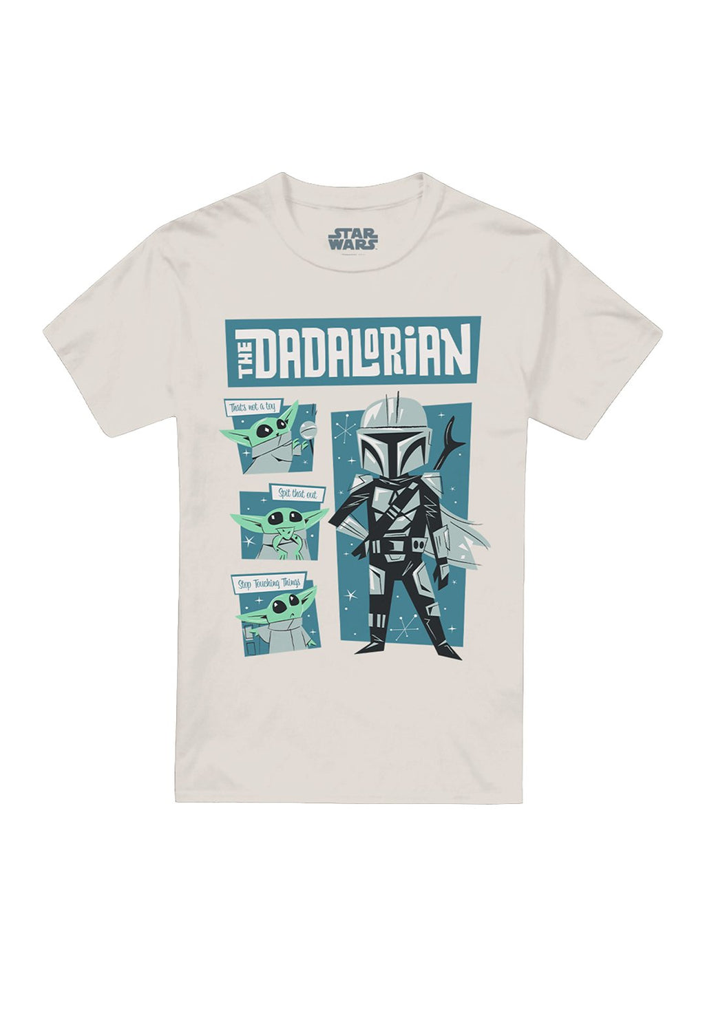 Star Wars FATHER RETRO DADALORIAN AND GROGU