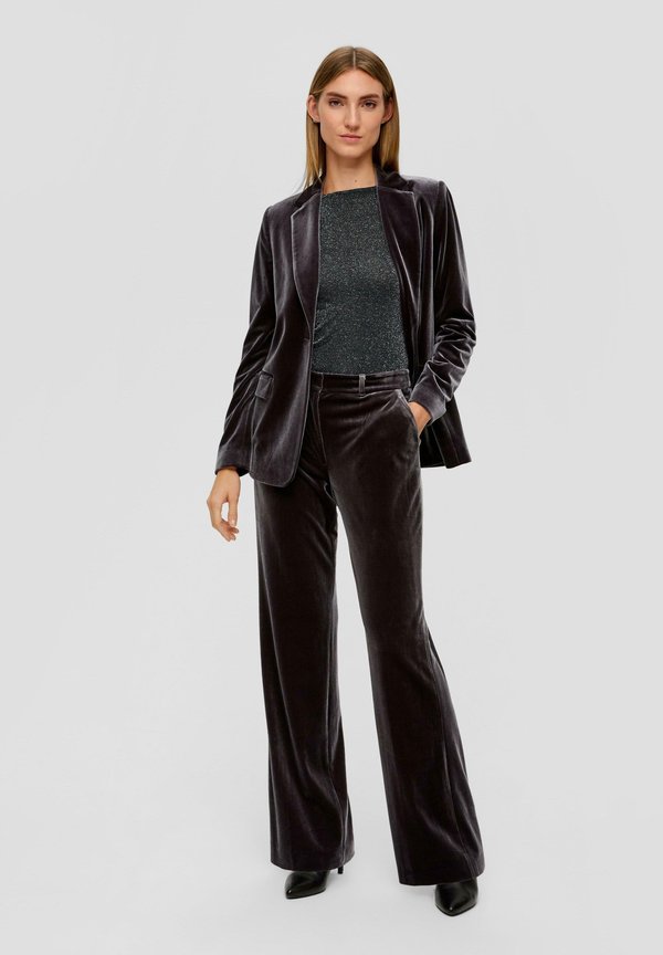 s.Oliver BLACK LABEL GLITZER MIT SEITLICHER RAFFUNG