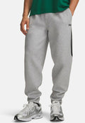 Under Armour UNSTOPPABLE FLEECE - Tracksuit bottoms - mod gray light heather