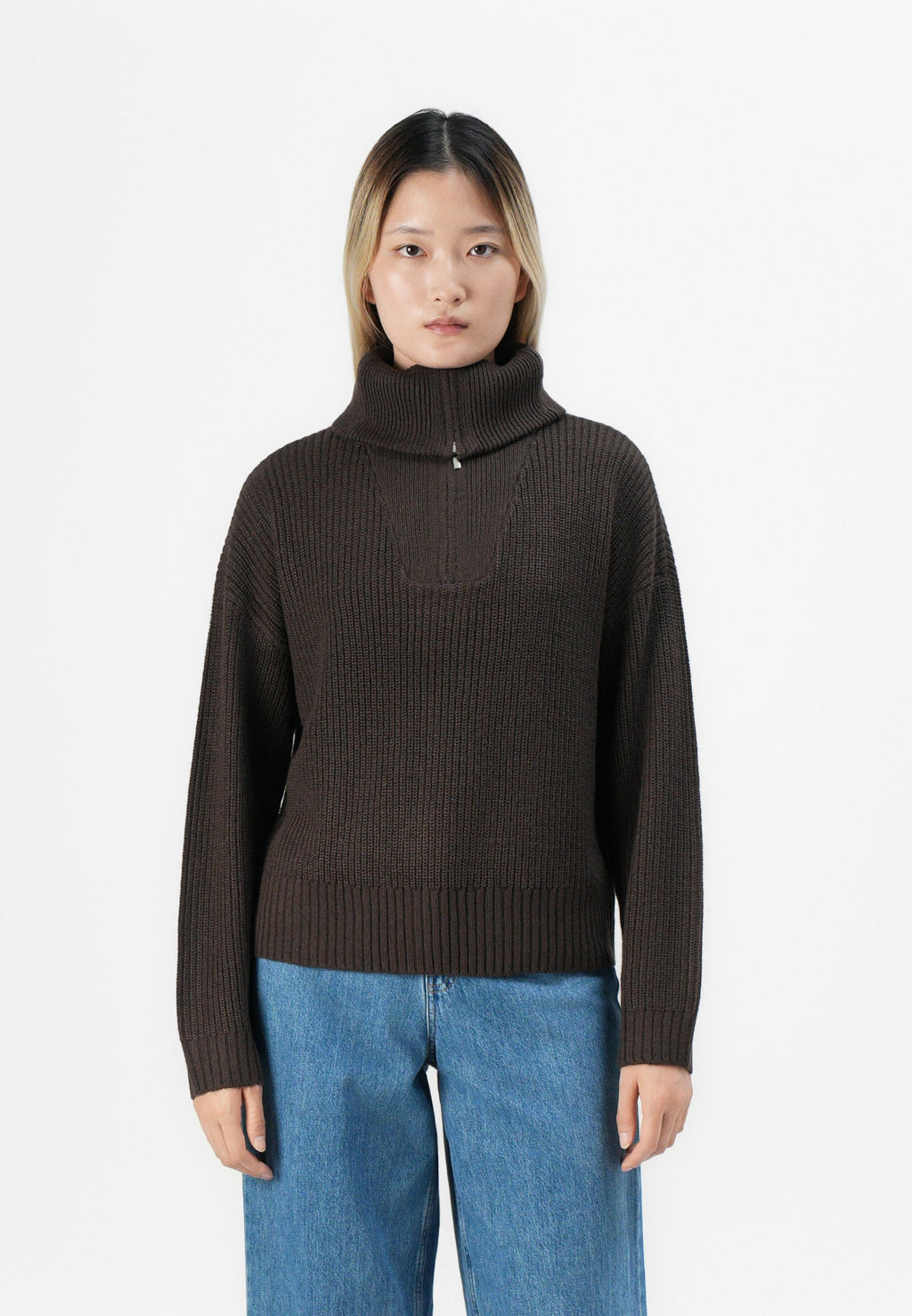 ONLY ONLELISABETH HIGHNECK ZIP