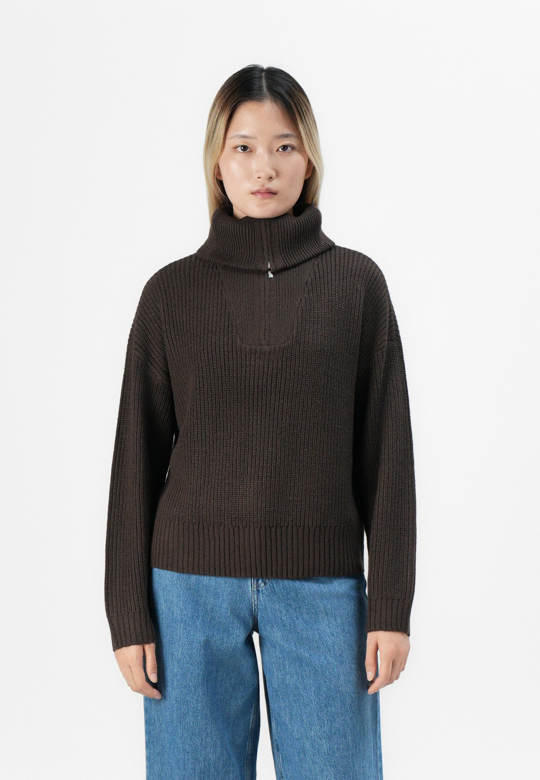 ONLY ONLELISABETH HIGHNECK ZIP