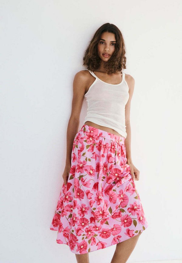Mango ADULT - A-line skirt - pink