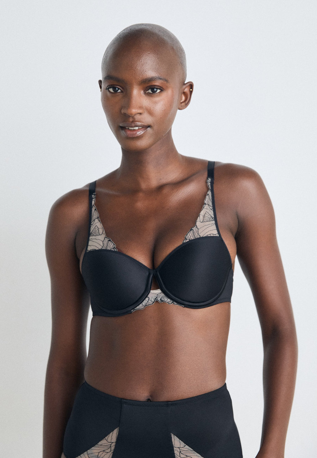 PULP TATTOO LOVE HALF CUP MEMORY BRA Media 3