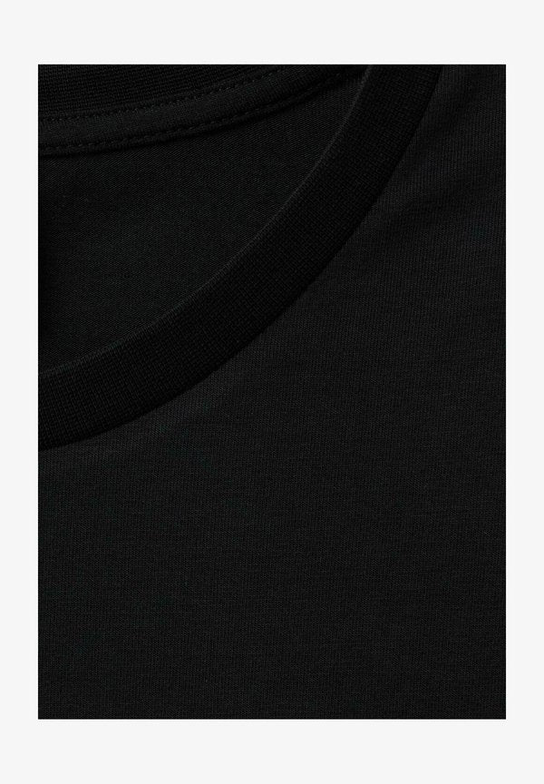 Mango Basic T-shirt - black