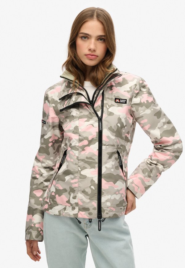 Superdry & Co Light jacket - seagrass green pink camo