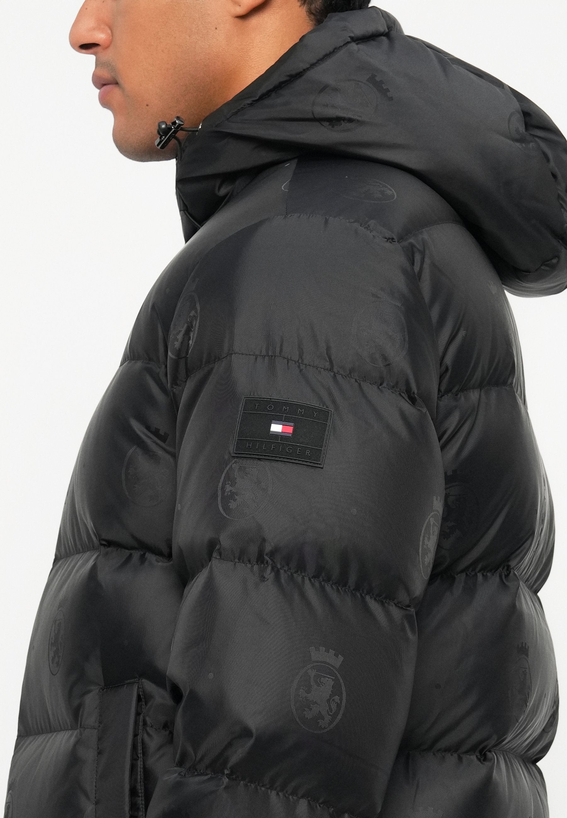 TH CREST PRINT DOWN PUFFER JACKET Media 6