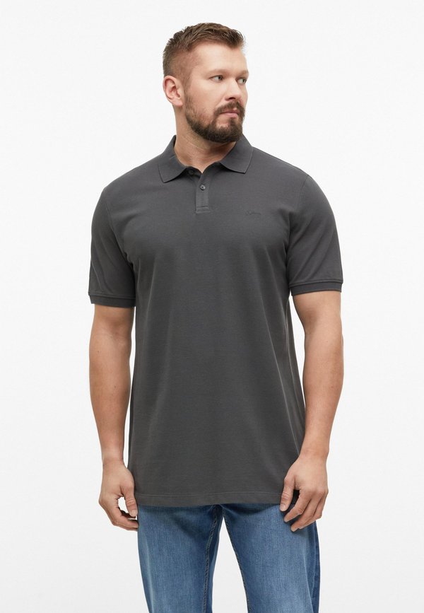 s.Oliver POLO-SHIRT - Polo shirt - schiefergrau