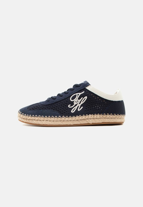 Tommy Hilfiger TH HERITAGE ROPE SNEAKER - Espadrilles - space blue