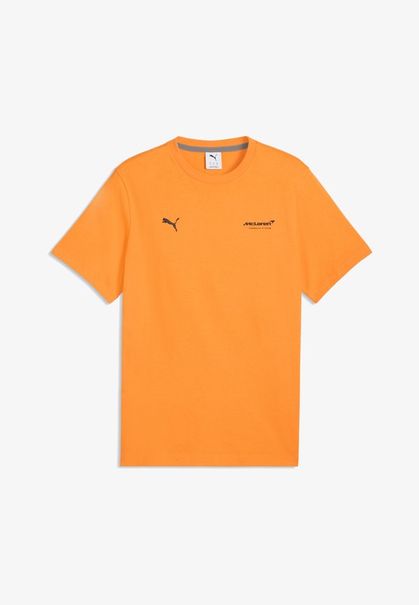 Puma MCLAREN GRAPHIC TEE - Print T-shirt - papaya