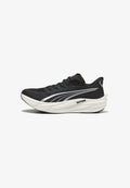 Puma LAUFSCHUH DEVIATE NITRO 4 - Road running shoes - black- white- silver