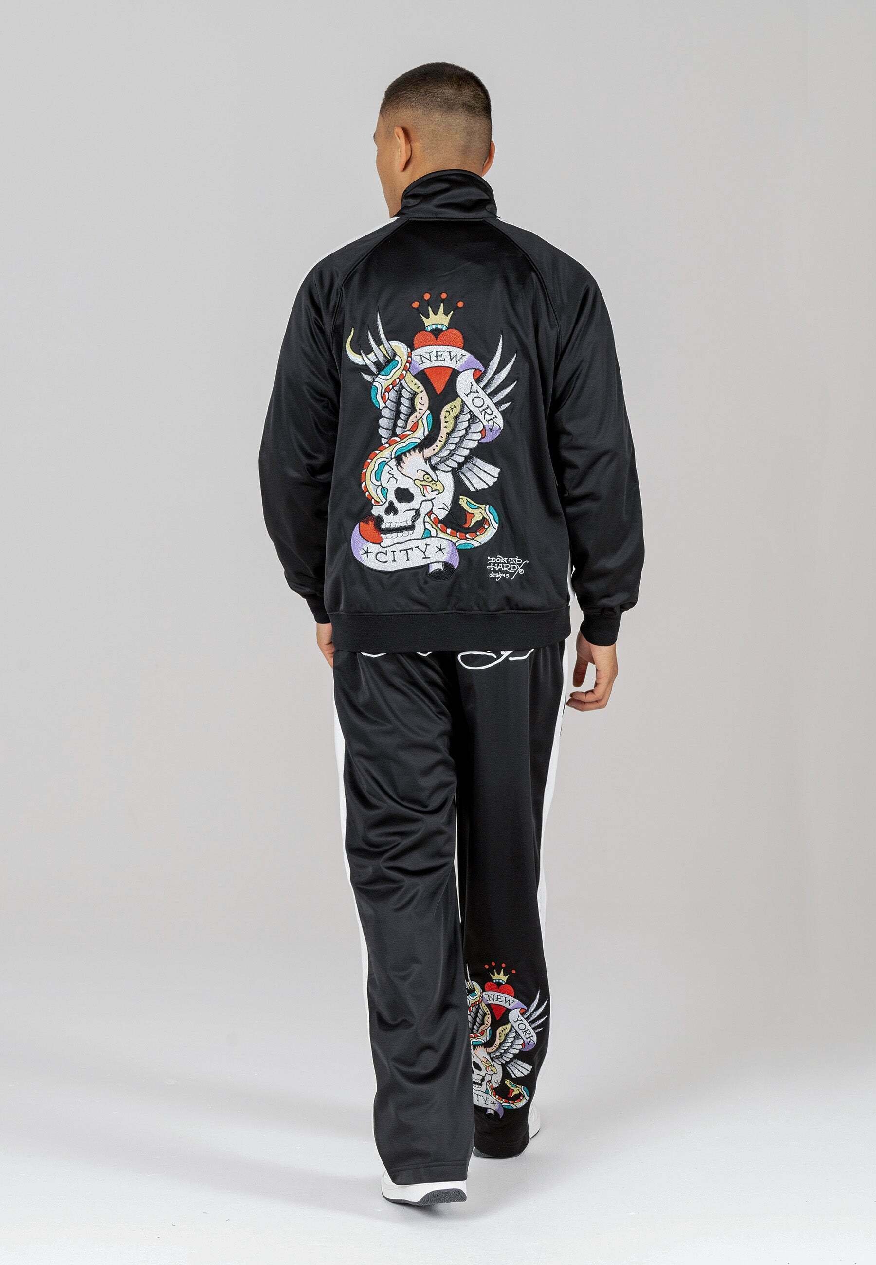 Ed Hardy NEW-YORK-SKULL TRACK TOP