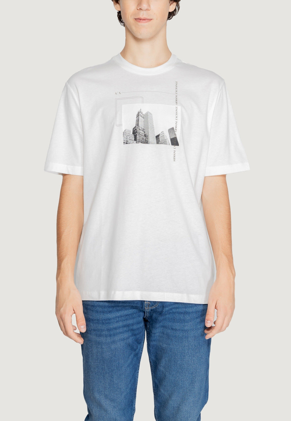Armani Exchange T-Shirt print Media 1
