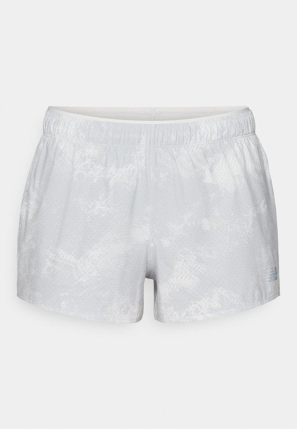 New Balance PRINTED SHORT - Sports shorts - grey matter