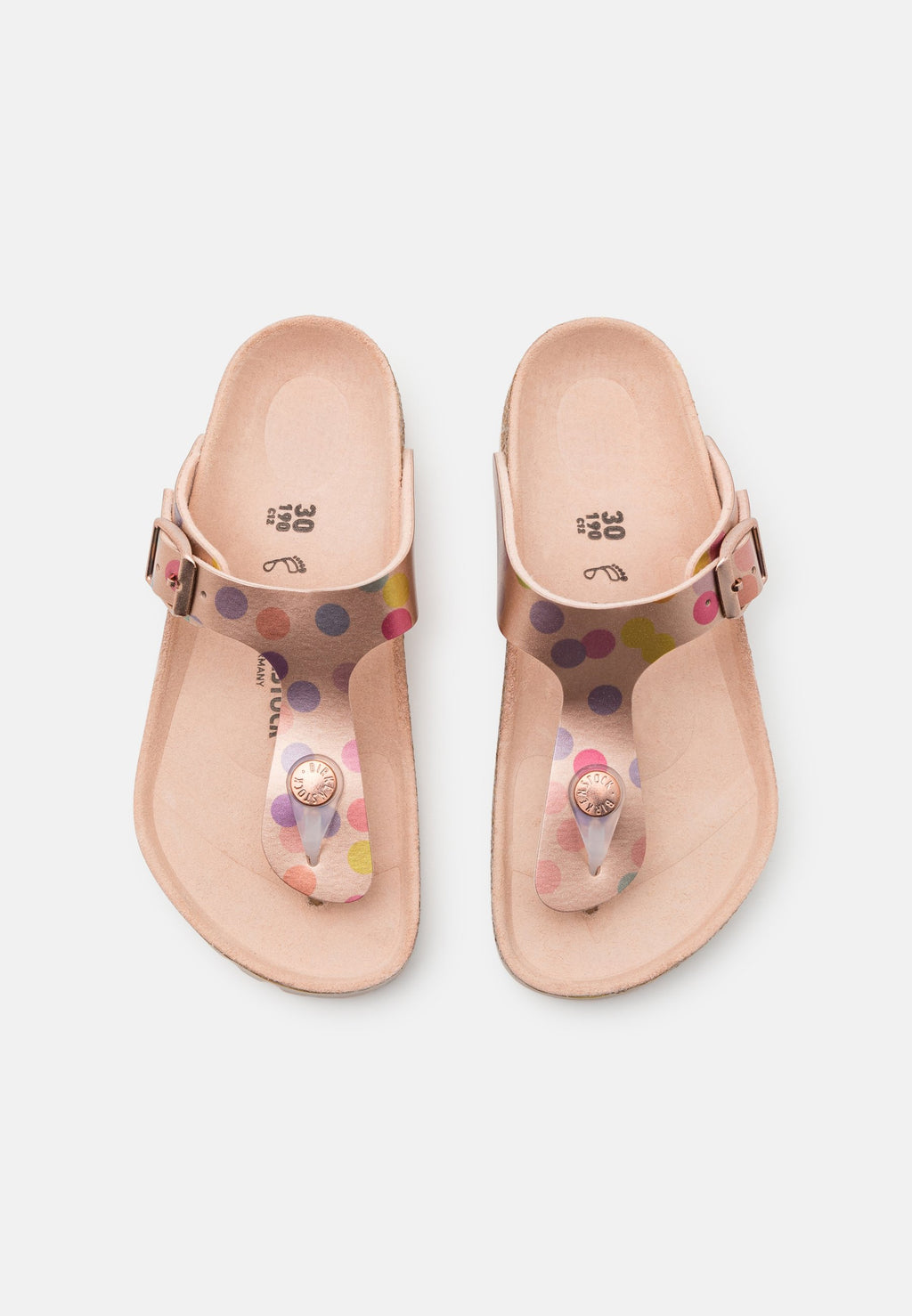 Birkenstock GIZEH KIDS METALLIC DOTS