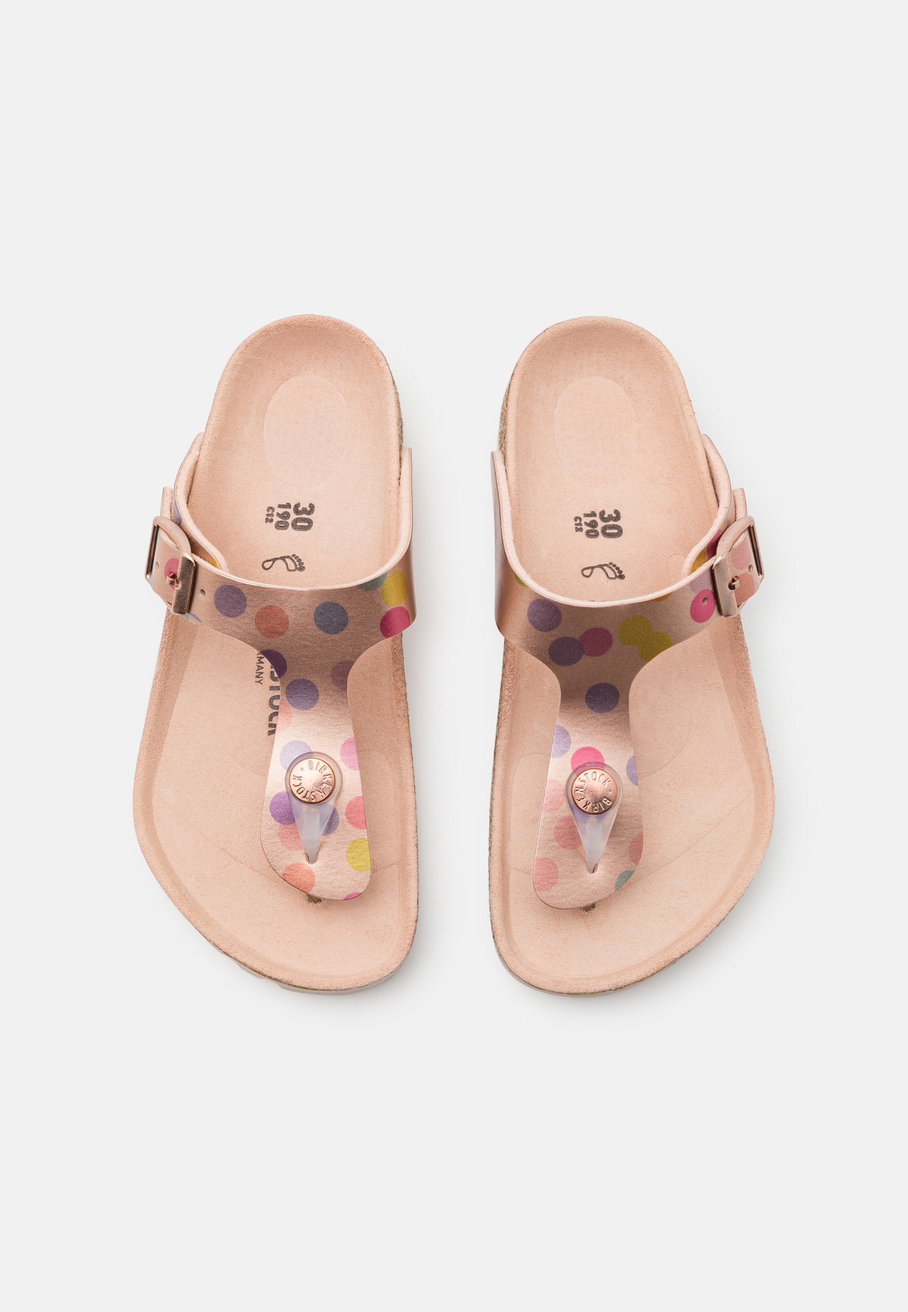 Birkenstock GIZEH KIDS METALLIC DOTS