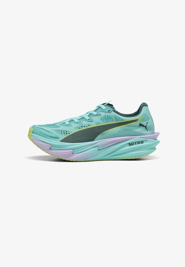 Puma DEVIATE NITRO ELITE 4 - PUMA X HYROX WNS - Training shoe - intense mint-light lavender