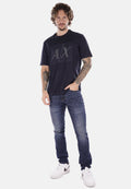 Armani Exchange T-Shirt print Media 1
