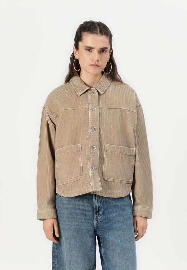 Vero Moda VMJAMIE Corduroy - Summer jacket - silver mink