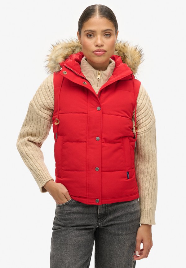 Superdry & Co EVEREST   - Waistcoat - varsity red