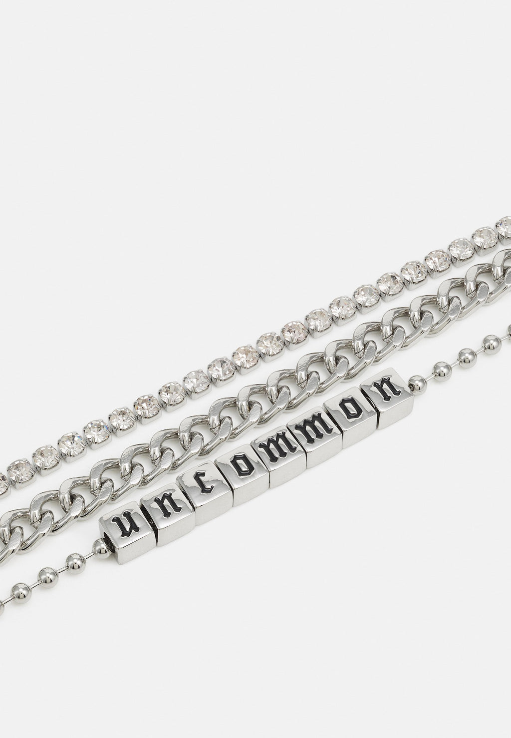Uncommon Souls MULTI ROW CHAIN UNCOMMON NECKLACE