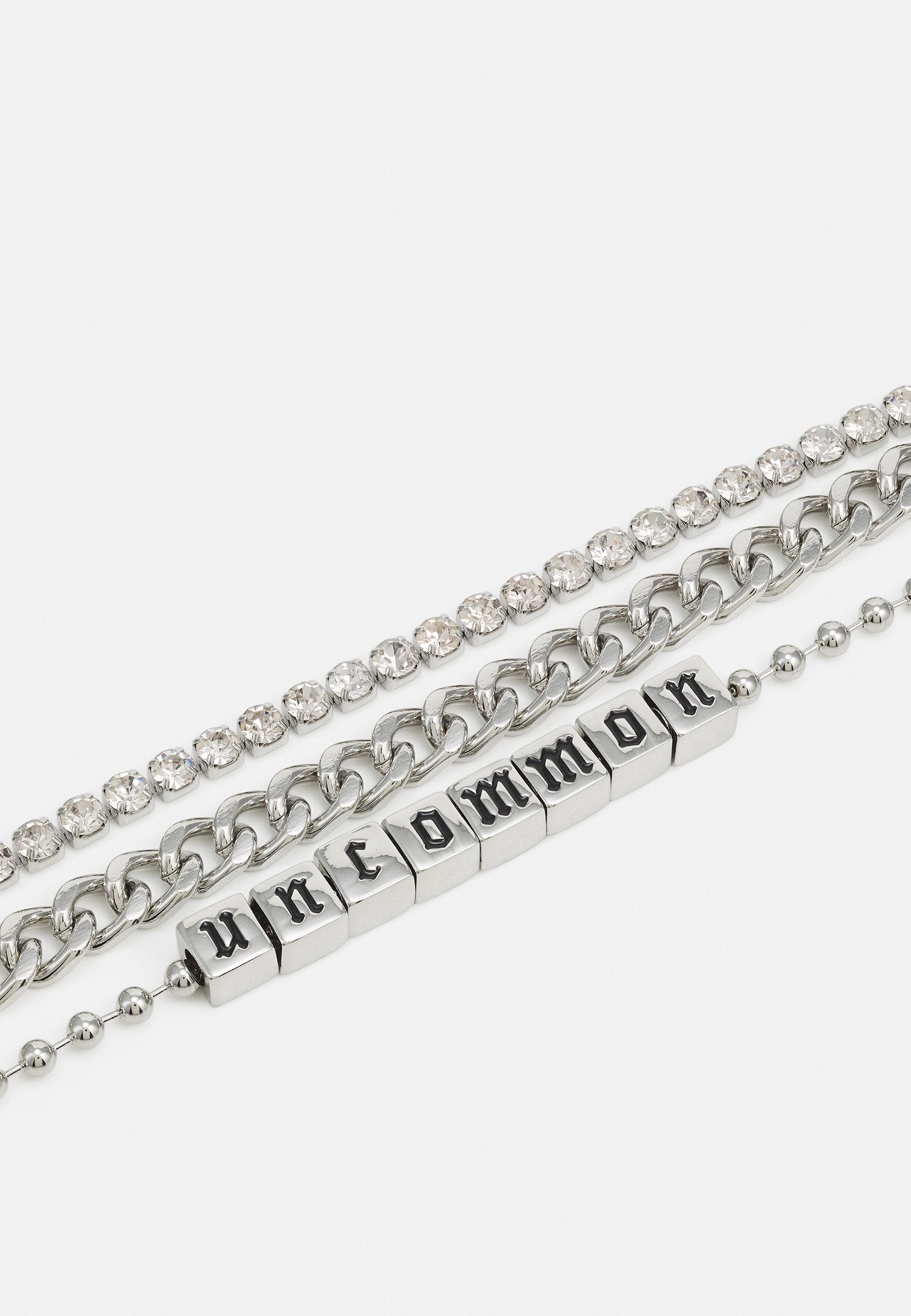 Uncommon Souls MULTI ROW CHAIN UNCOMMON NECKLACE