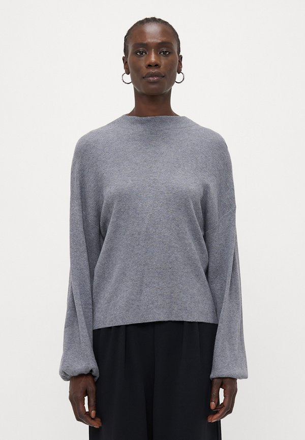 Vero Moda Tall VMNANCY  - Jumper - medium grey melange