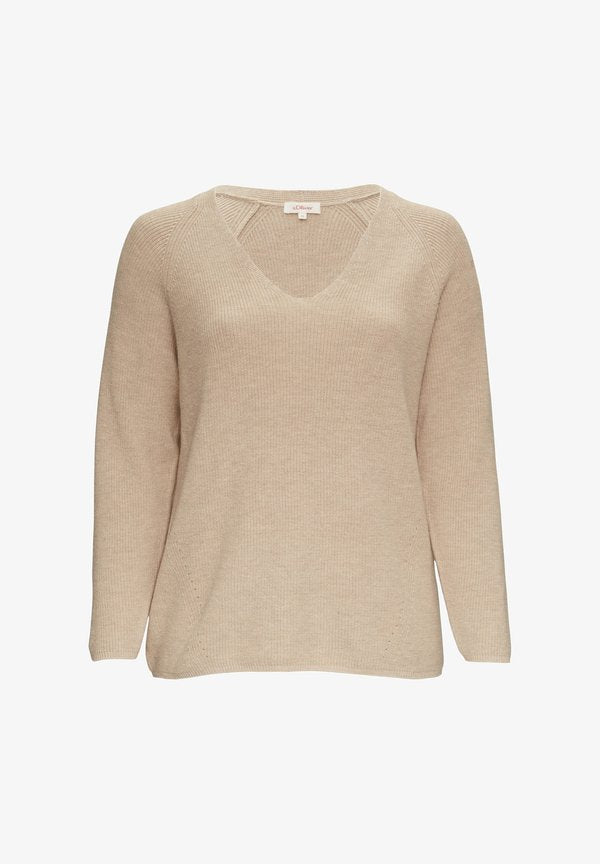 s.Oliver Jumper - beige