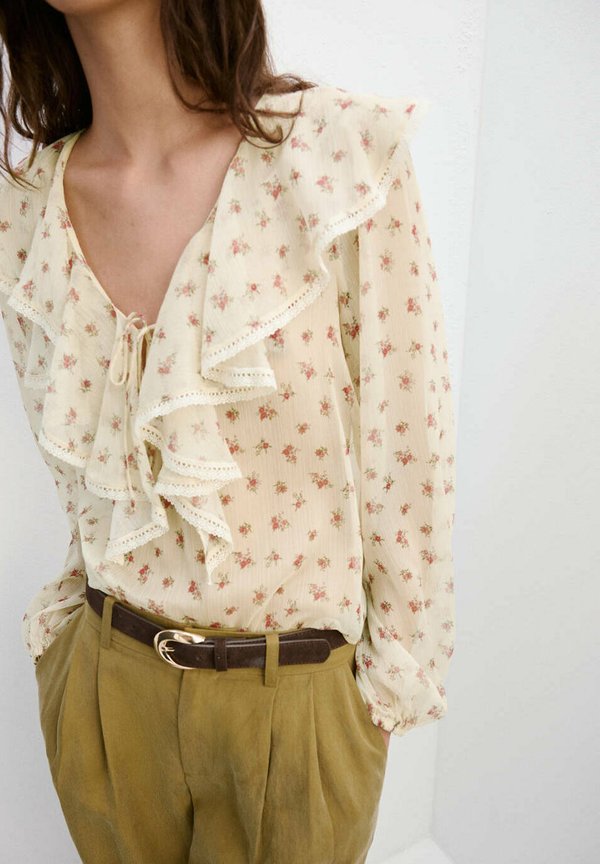 Mango ADULT - Blouse - yellow