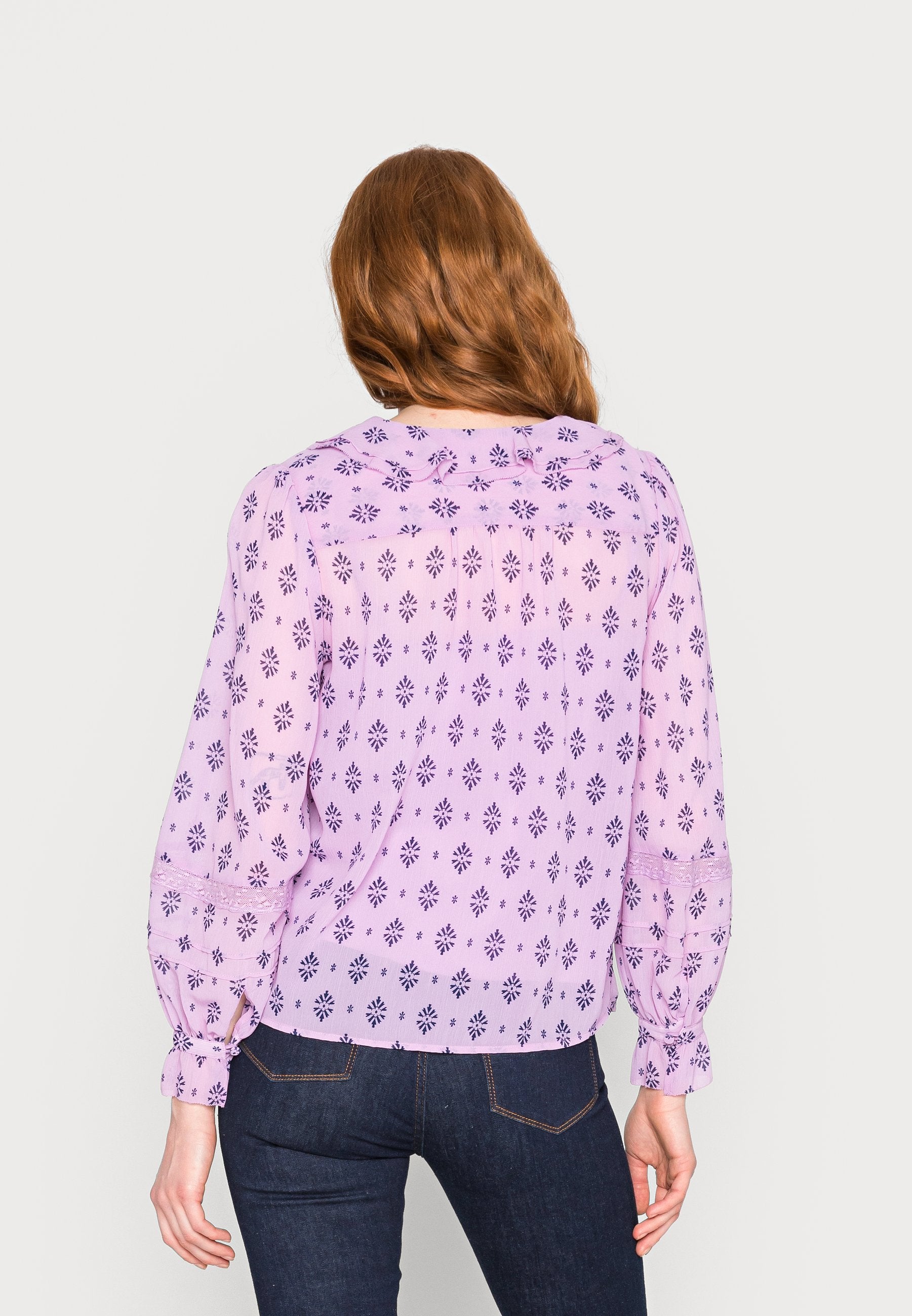 Marks & Spencer GEO RUFF BLOUSE