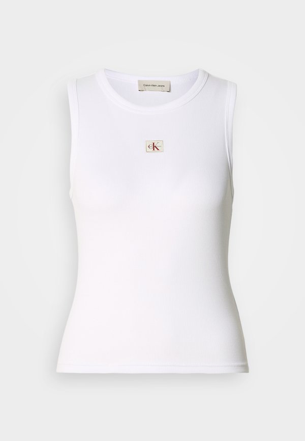 Calvin Klein Jeans TANK - Top - brilliant white