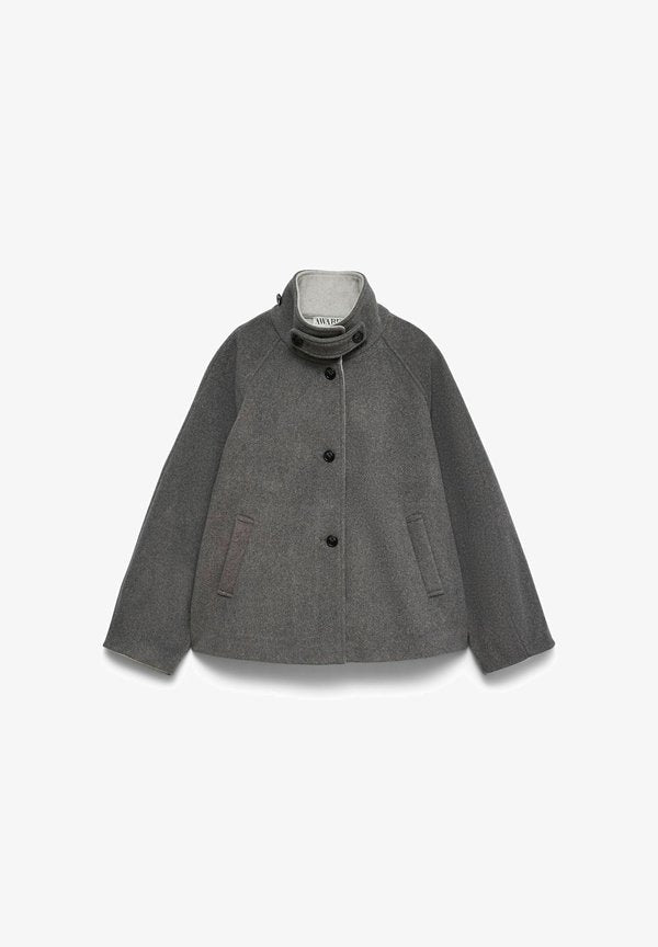 Vero Moda AWMAEVE - Light jacket - medium grey melange