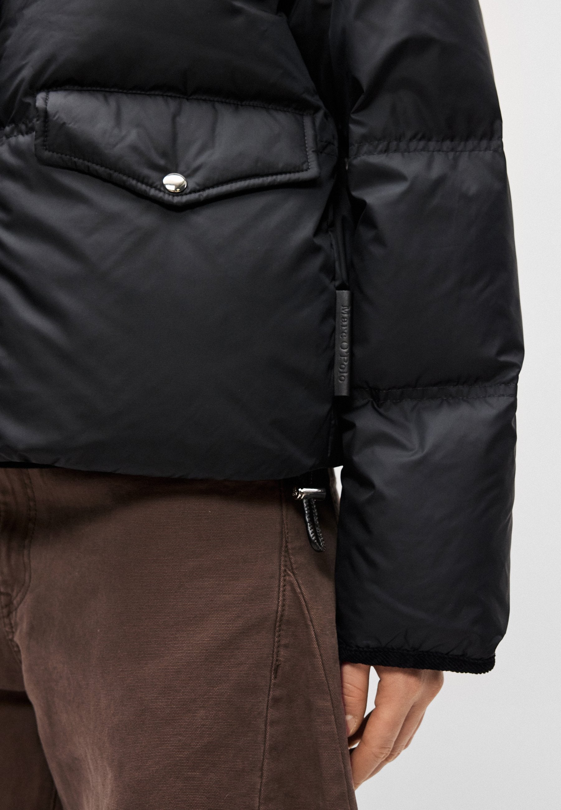 Marc O'Polo JACKET CONTRAST COLLAR FLAP POCKETS