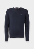 Tommy Hilfiger ESSENTIAL V NECK - Jumper - desert sky