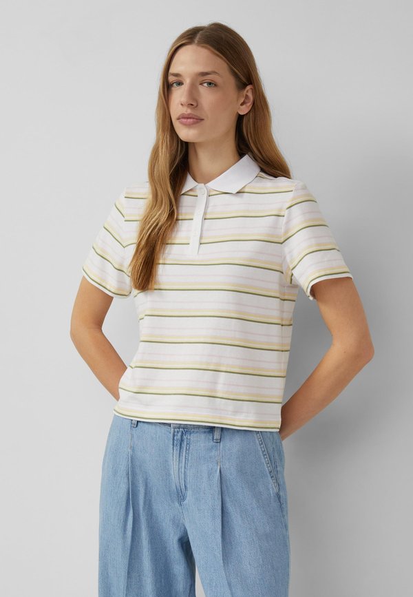 s.Oliver POLO-SHIRT - Polo shirt - weiß