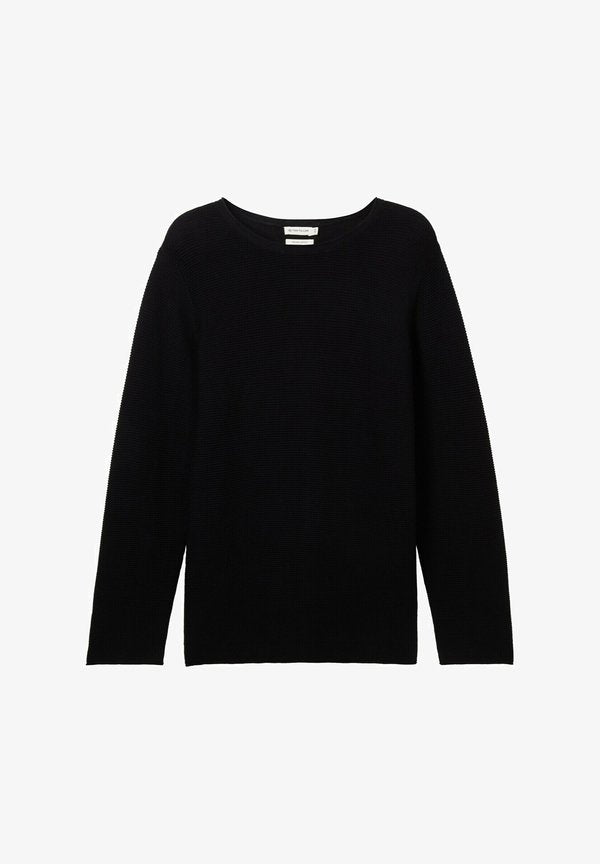TOM TAILOR Jumper - deep black