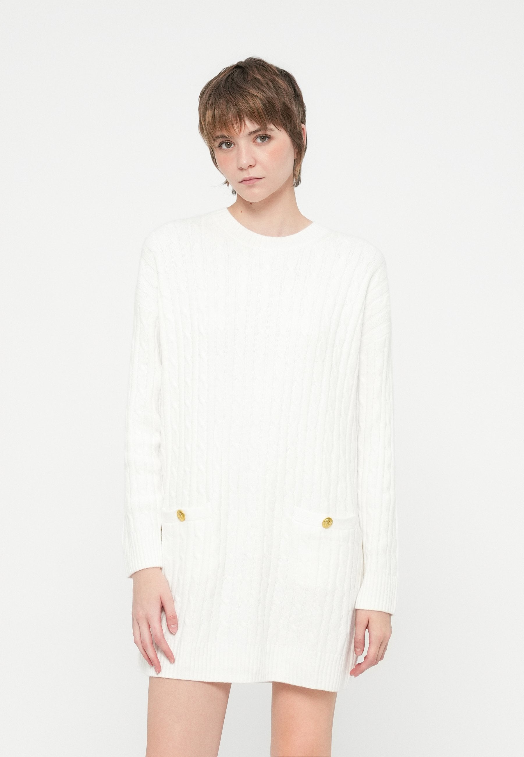GAP CREWNECK MINI DRESS